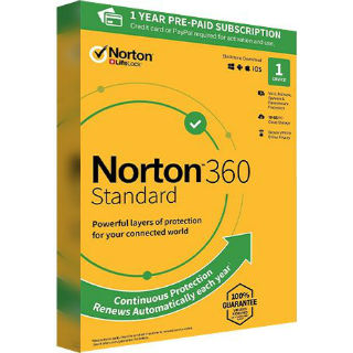 Norton 360 Standard for 1 Device at Rs.399 (after 50% GP Cashback)
