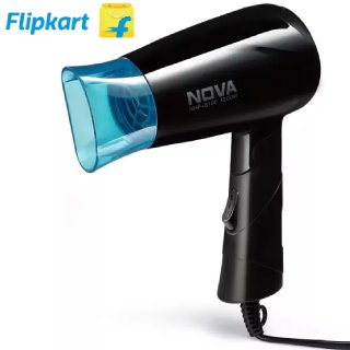 Pay Rs.349 only For Worth Rs.845 Nova Hair Dryer at Flipkart
