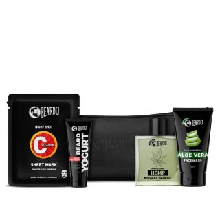 Beardo Grooming Essential Travel kit at Flat 52% Off + 10% GP Cashback