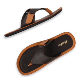 Flat 30% off on BATA Brown Chappals For Men