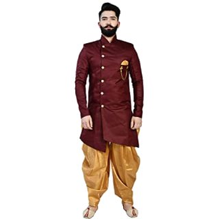 RUDRSHRI Men's Traditional Ethnic Wear Indo Western Dress Set at Rs.1699