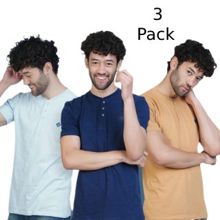 Pack of 3 Almo T-shirt at Rs 400 Each + Get Rs 210 GP Cashback + FREE Products worth Rs.499