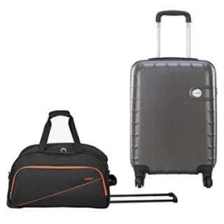 Polyester luggage trolley bag for Travelling Pattern  Plain at Rs 1500   Piece in Jalpaiguri