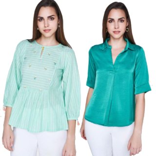 And India Offer: Buy Any 2 Tops at Rs.1499