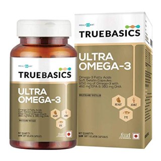 Truebasics Omega Capsules/Oil up to 40% Off