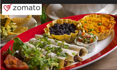 Order Food from Zomato Of Rs. 200 Free