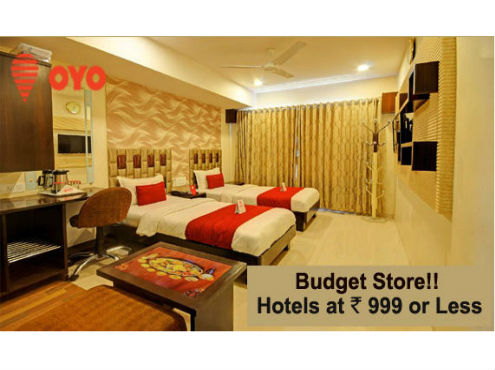 Oyo Rooms: Under Rs. 999 Store