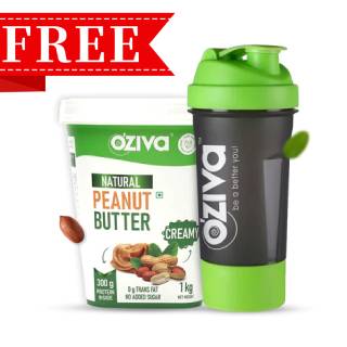 FREE Peanut Butter 1kg + Shaker 600ml Worth Rs.1200 (Use Code: FREEFIT)