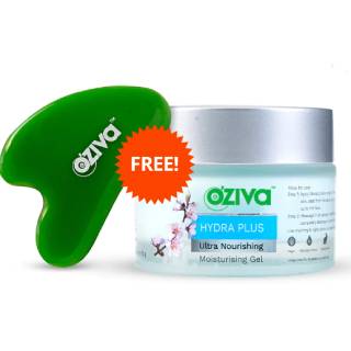 Oziva Free Gua Sha + Hydra Plus Moisturising Gel worth Rs 1398(Code: BEAUTY)