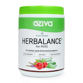 Buy OZiva Plant Based HerBalance for PCOS at Rs.606 ( After 5% off via Prepaid + GP Cashback)
