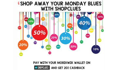 Pay with MobiKwik Wallet on ShopClues & get 20% Cashback