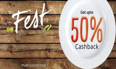 Paytm Big Foodfest Get Upto 50% Cashback (9-11th Oct)