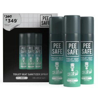Flash Sale (8 PM-12 AM): 3 Toilet Seat Sanitizer Spray at Rs.51 Each + FREE Shipping  (After 5% Prepaid off & 35% GP Cashback)