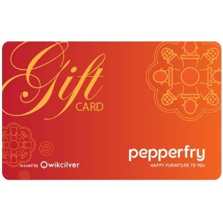 Pepperfry Gift Card at Flat 25% Off