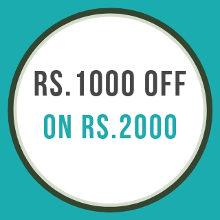 Rs. 1001 Off on Order of Rs. 1999 - Site Wide