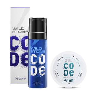 Pack of 2 - Wild Stone Body Perfume & Hair Wax at Rs 413 + GP Cashback