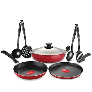 Flat 50% Off on Pigeon RC Nonstick Gift Set 8 PCS (RED)