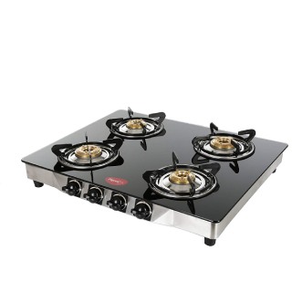 Upto 60% Off on Pigeon Stainless Steel 4 Burner Gas Stove