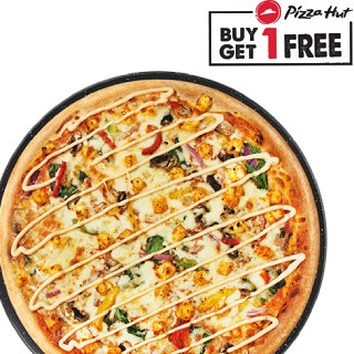Pizza hut BOGO Offer: Buy 1 Pizza & Get 1 Free