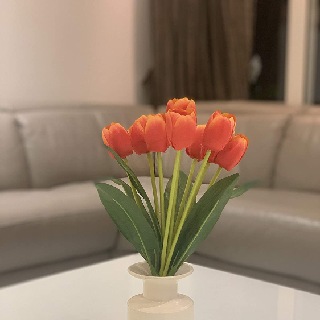 Flat 60% off on Fourwalls Artificial Tulip Flower Bunch