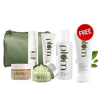 Flat 35% Off on Plum Combos + Get Free Facewash on order above Rs 799