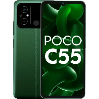 POCO C55 Mobile at Rs 6799 MRP 11999 + Extra Bank off