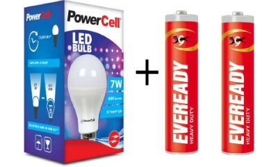 PowerCell ( Eveready) 7 W LED 6500K Cool Day Light Bulb