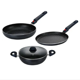 Prestige 3 piece non-stick Cookware Set at just Rs 1199