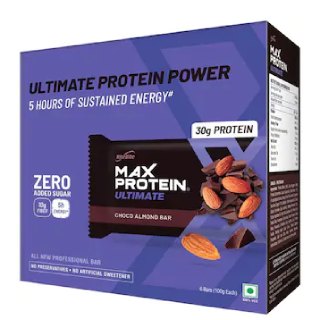 RiteBite Max Protein Ultimate Choco Almond Bars 600g at Rs.760
