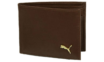 Puma Brown Leather Wallet