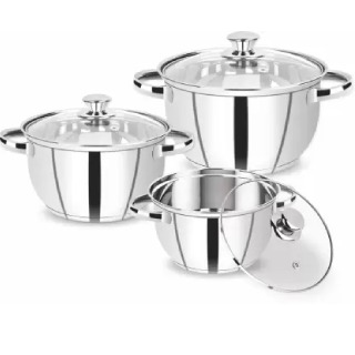 Lowest: Buy Renberg Steelix Plus Induction Bottom Cookware Set at Rs.949