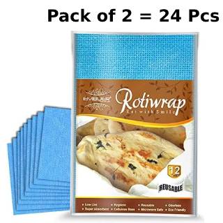 Multi-purpose Resuable Roti Wrap Cloth for Tiffin at Rs 194  (After Coupon: TONF01 & GP Cashback)
