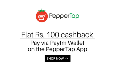 Rs. 100 Cashback on Minimum Rs. 500 Via Paytm - App Only