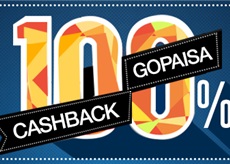 Rs. 300 GoPaisa Cashback on Order Of Rs. 300 or More