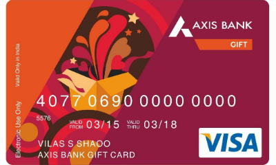 Rs. 5000 Axis Bank Gift Card