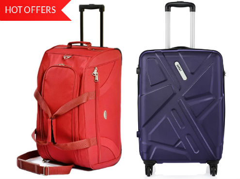 Up to 70% Off on Safari, American Tourister & More Luggage