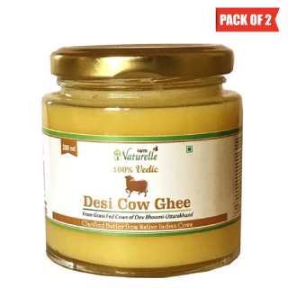 Cow Ghee: 400 ML (Pack of 2) Worth Rs.998 at just Rs.800