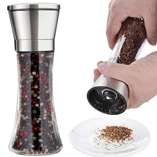 81% off on Stainless Steel Salt and Pepper Grinder