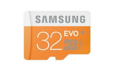 Samsung 32 GB MicroSDHC Class 10 48 MB/s Memory Card