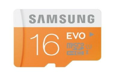 Samsung Evo 16GB 10 micro SDHC Card - Lightning Deal