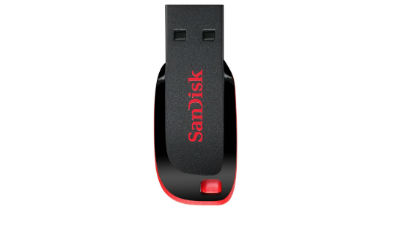 SanDisk Cruzer Blade 8GB USB 2.0 Pen Drive (Black/Red)