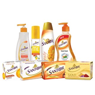 Santoor Health and  Beauty Products Flat 10% to 50% Off