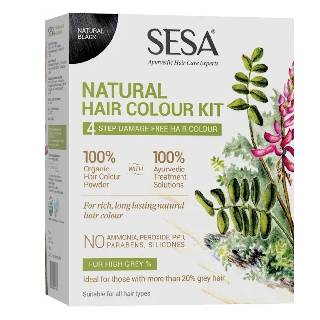 SESA Natural Hair Colour Kit at Rs 332 (After Coupon & 5% Prepaid off) + Free Shipping