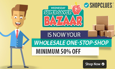 Shopclues Wednesday Super Saver Bazaar