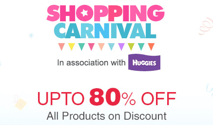 Shopping Carnival ! Upto 80% Off on All Products