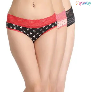Shop 3 Panties at Just Rs.99 Only (After GP Cashback)