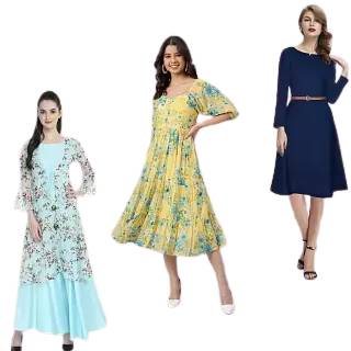Up to 82% Off on Women's Dresses at Snapdeal