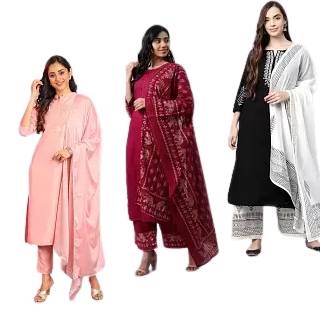 Up to 70% Off on Women's Festive Kurta Set at Snapdeal