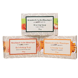 Bath Care - Combo of 3  Natural and Hand-made Soaps