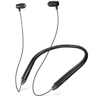 SoundLogic Voice Assistant Wireless Neckband Bluetooth Headset with Mic